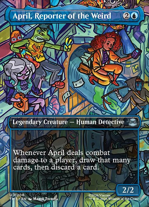 April, Reporter of the Weird (Foil)