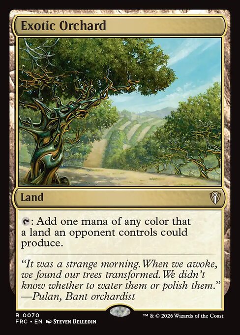 Exotic Orchard (Foil)
