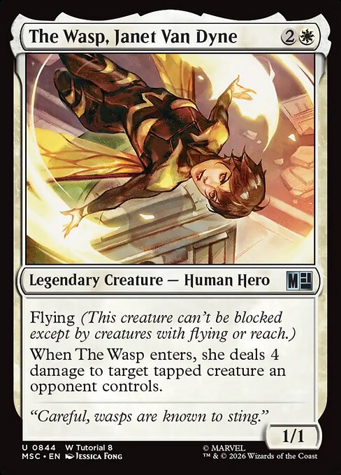 The Wasp, Janet Van Dyne (Foil)