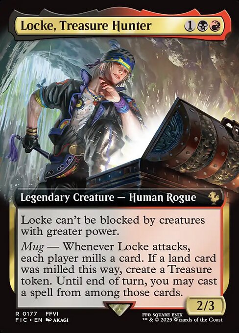Locke, Treasure Hunter (Foil)