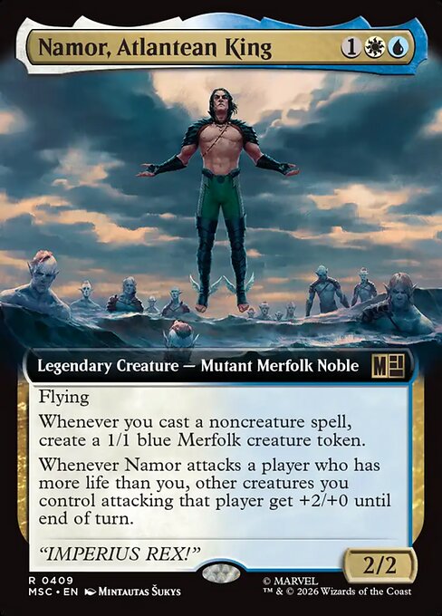 Namor, Atlantean King (Foil)