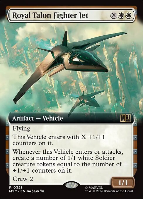 Royal Talon Fighter Jet (Foil)