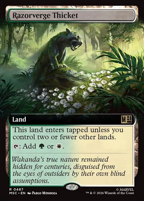 Razorverge Thicket (Foil)