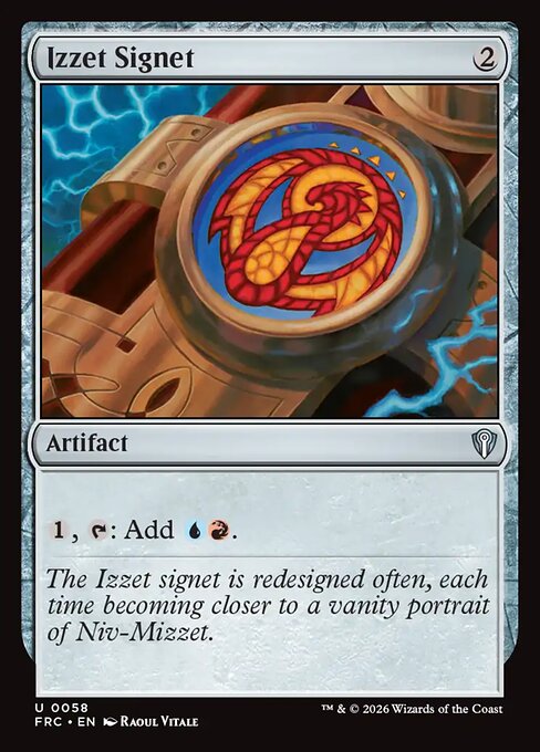 Izzet Signet (Foil)