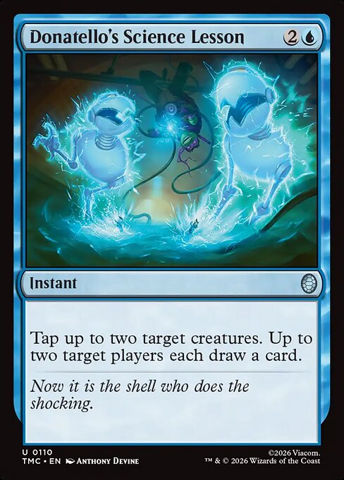 Donatello's Science Lesson (Foil)