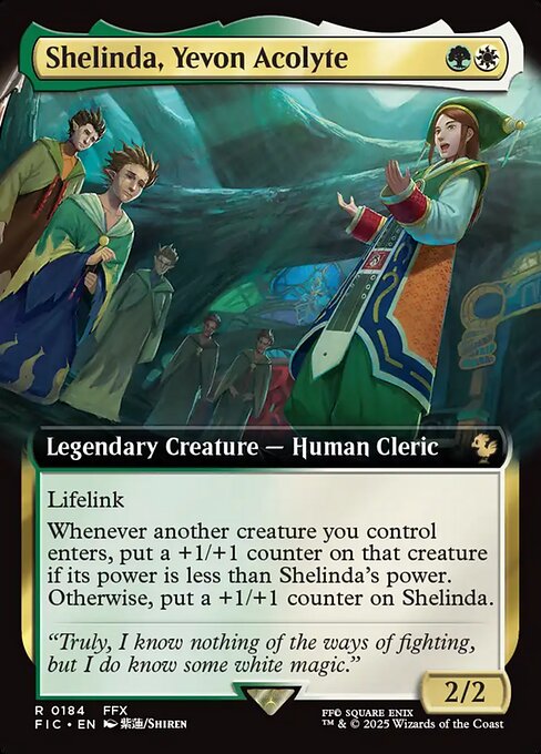 Shelinda, Yevon Acolyte (Foil)