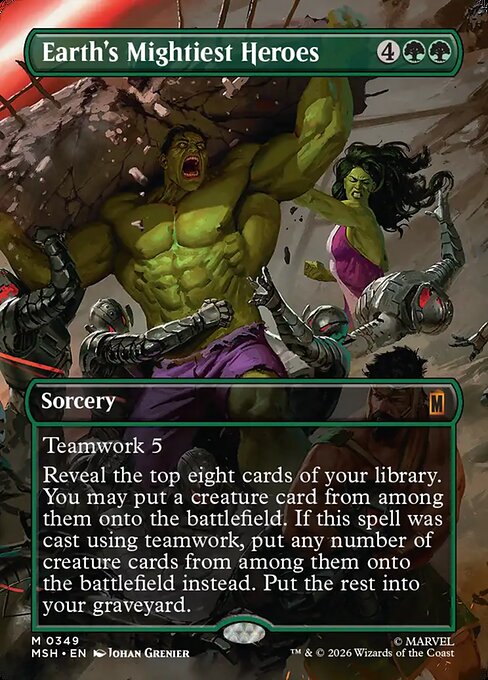 Earth's Mightiest Heroes (Foil)
