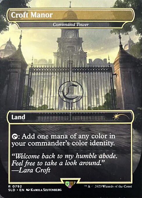 {T}: Add one mana of any color in your commander's color identity.