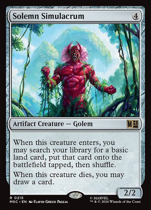 Solemn Simulacrum (Foil)