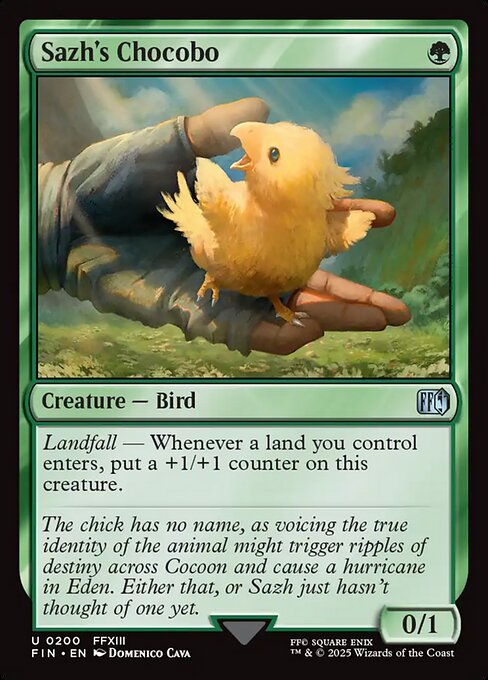 Sazh's Chocobo (Foil)