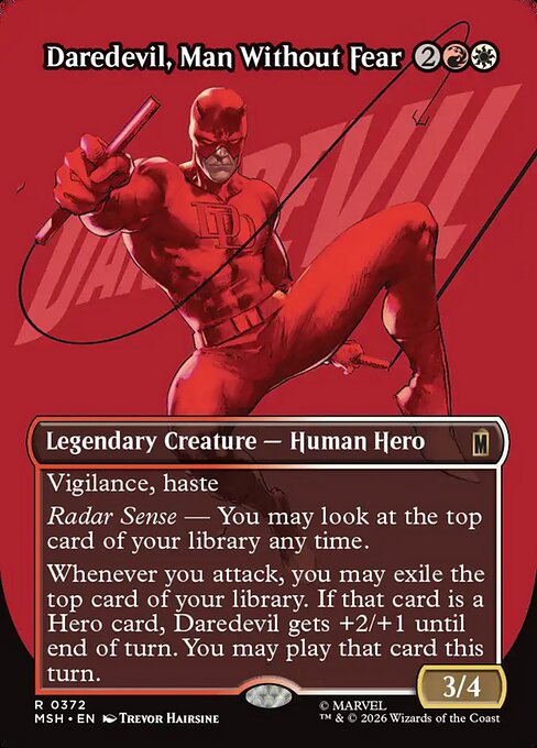 Daredevil, Man Without Fear (Foil)