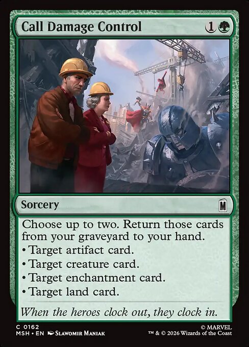 Call Damage Control (Foil)