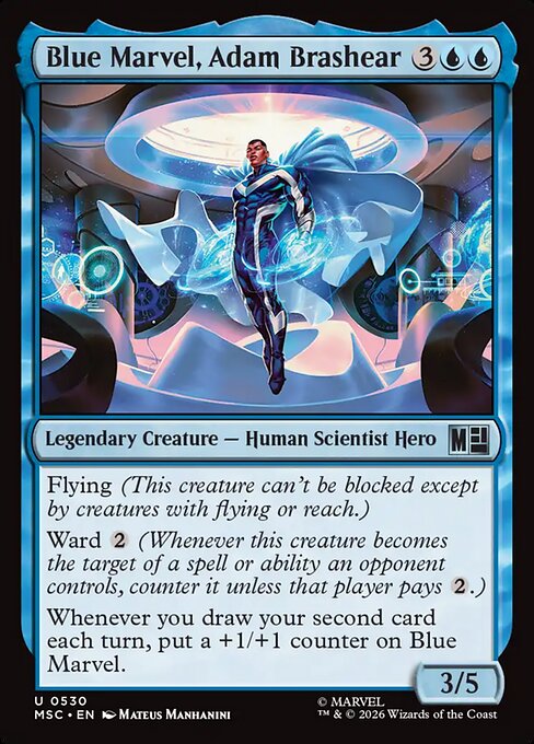 Blue Marvel, Adam Brashear (Foil)