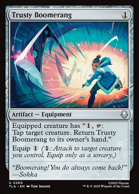 Trusty Boomerang (Foil)