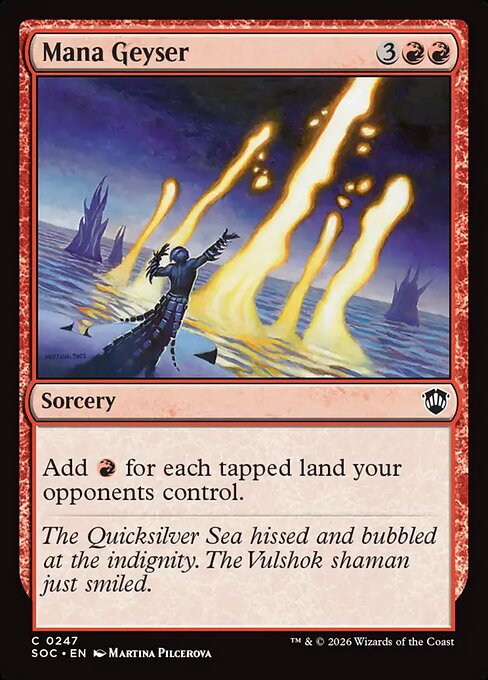 Mana Geyser (Foil)