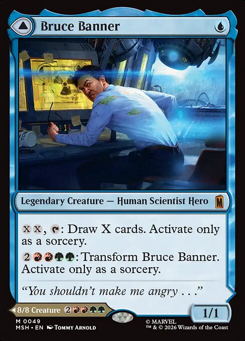 Bruce Banner // The Incredible Hulk (Foil)