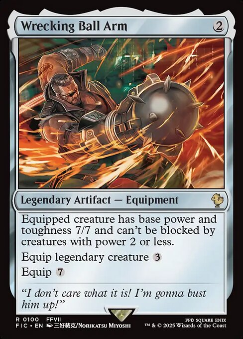 Wrecking Ball Arm (Foil)