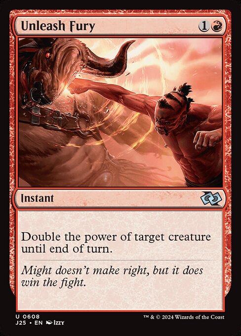 Double the power of target creature until end of turn.