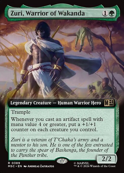 Zuri, Warrior of Wakanda (Foil)