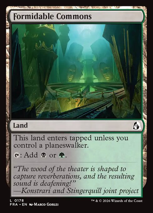 Formidable Commons (Foil)