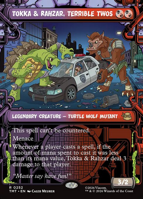 Tokka & Rahzar, Terrible Twos (Foil)