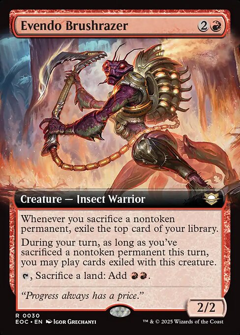 Evendo Brushrazer (Foil)