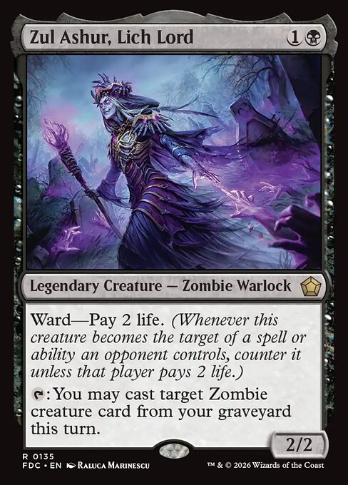 Zul Ashur, Lich Lord (Foil)