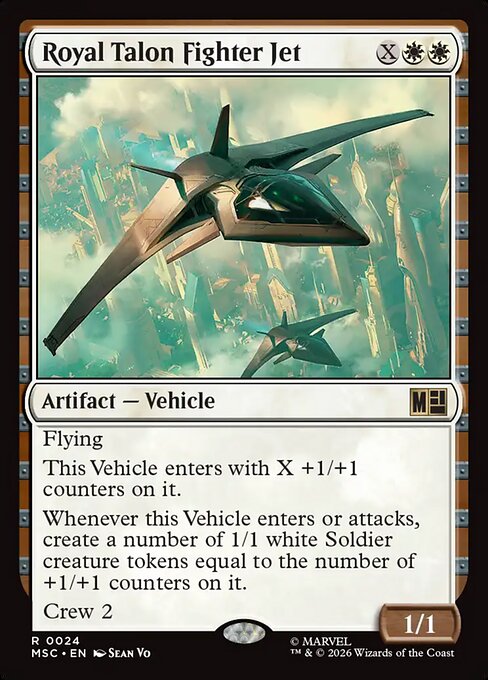 Royal Talon Fighter Jet (Foil)