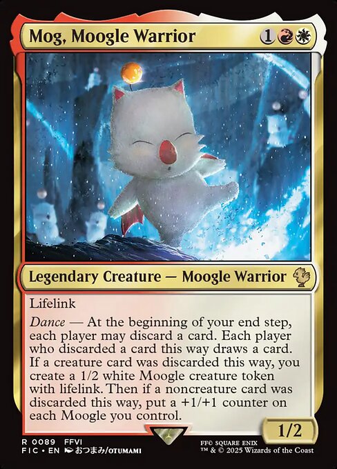 Mog, Moogle Warrior (Foil)