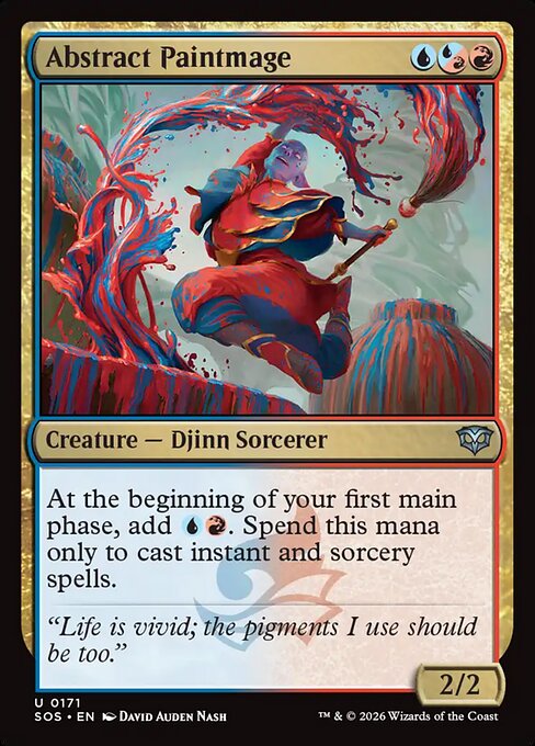 Abstract Paintmage (Foil)