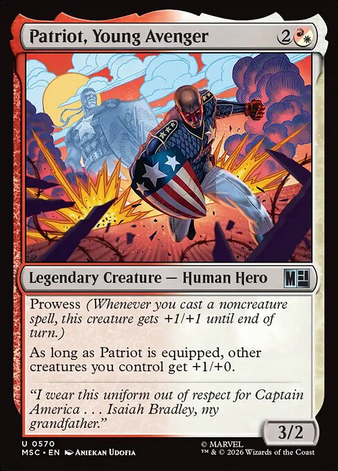 Patriot, Young Avenger (Foil)