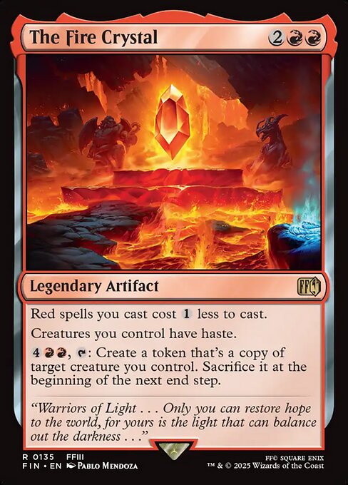 The Fire Crystal (Foil)