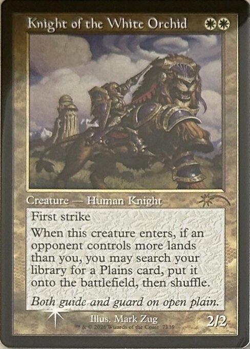 Knight of the White Orchid (Foil)