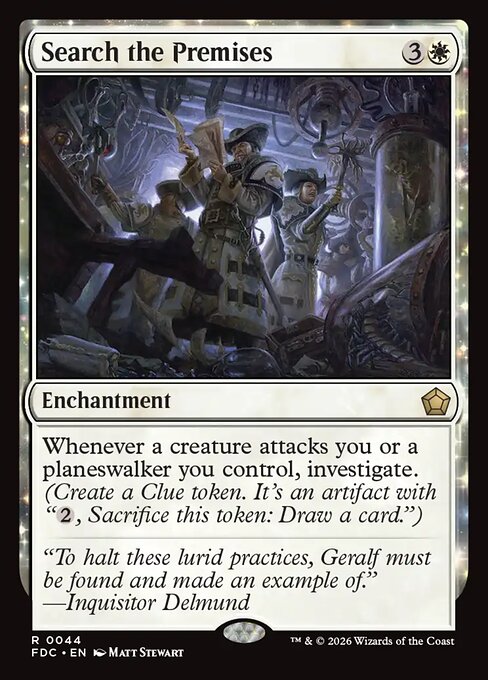 Search the Premises (Foil)