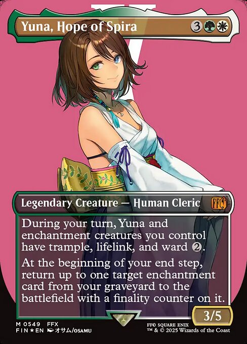 Yuna, Hope of Spira (Foil)