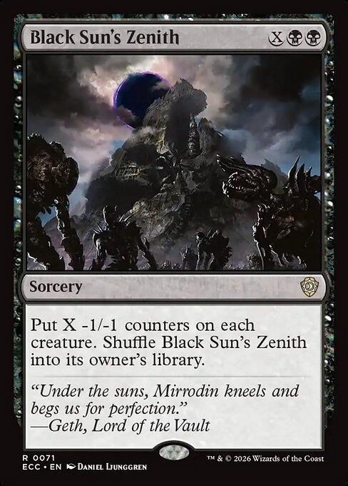 Black Sun's Zenith (Foil)