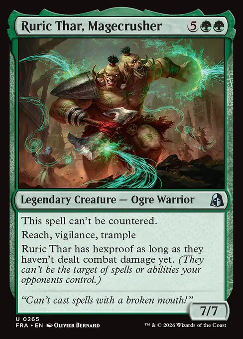 Ruric Thar, Magecrusher (Foil)