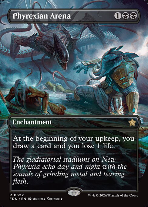At the beginning of your upkeep, you draw a card and you lose 1 life.