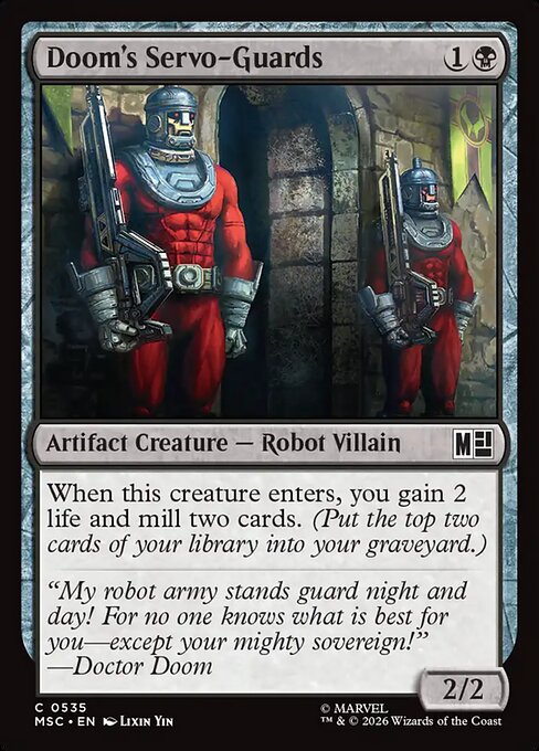 Doom's Servo-Guards (Foil)