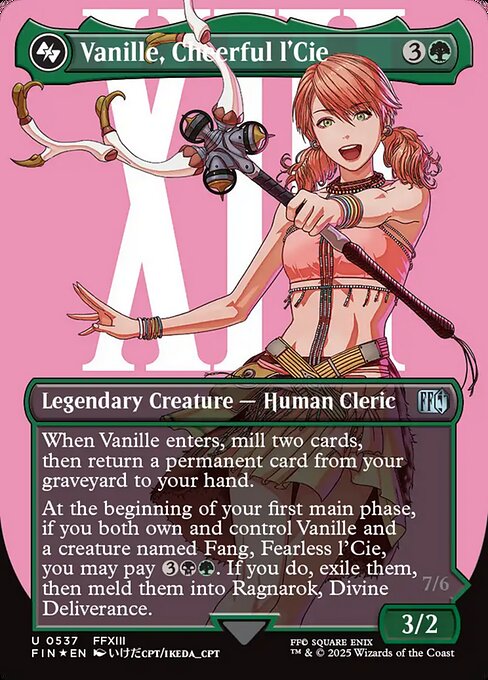 Vanille, Cheerful l'Cie (Foil)