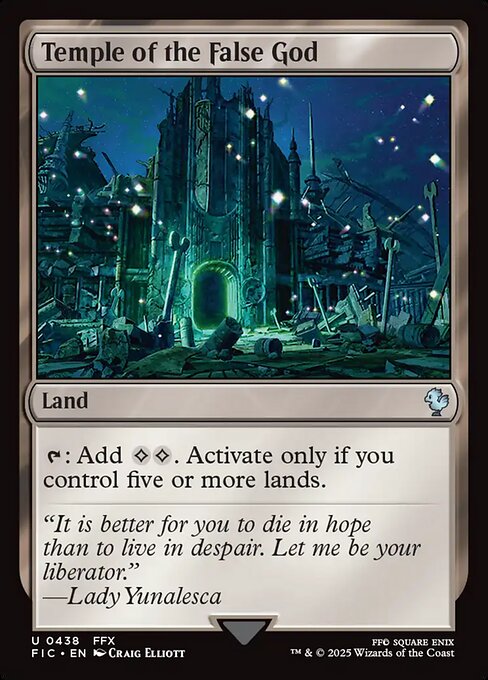 Temple of the False God (Foil)
