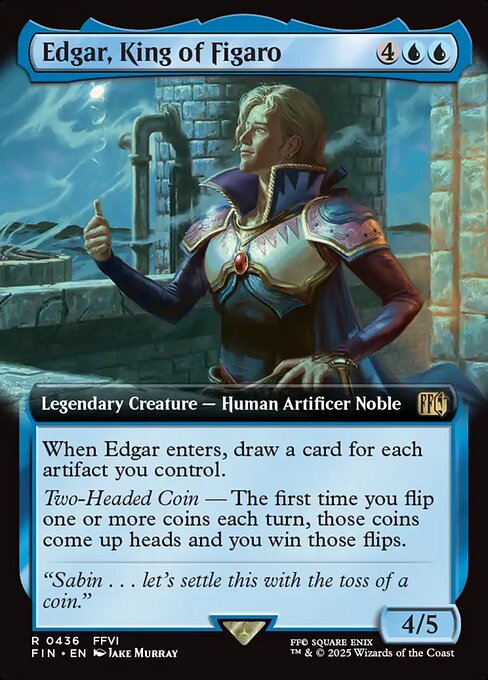 Edgar, King of Figaro (Foil)