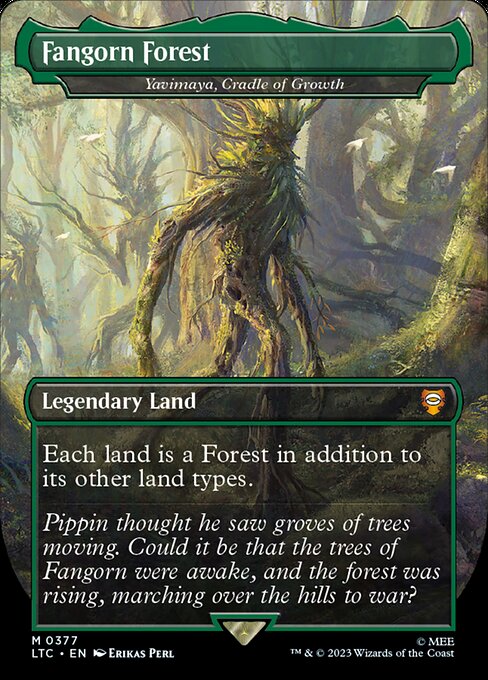 Each land is a Forest in addition to its other land types.