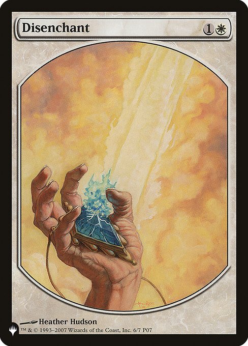 Destroy target artifact or enchantment.