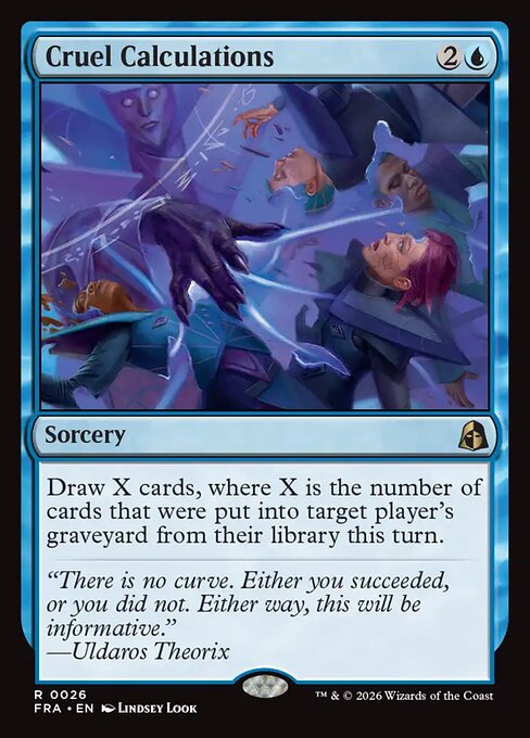 Cruel Calculations (Foil)
