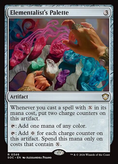 Elementalist's Palette (Foil)