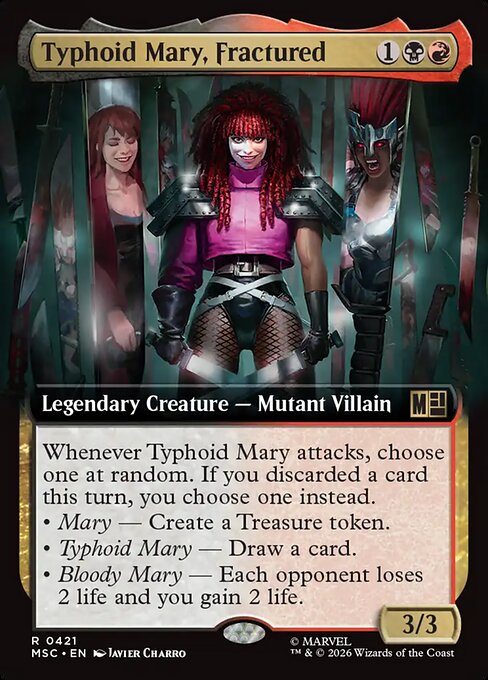 Typhoid Mary, Fractured (Foil)