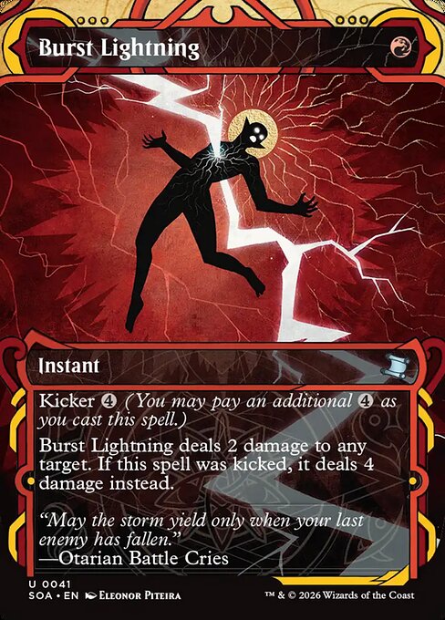 Burst Lightning (Foil)