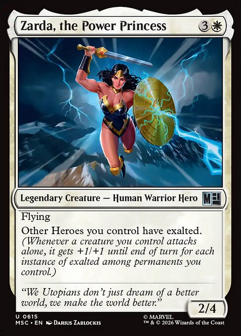 Zarda, the Power Princess (Foil)