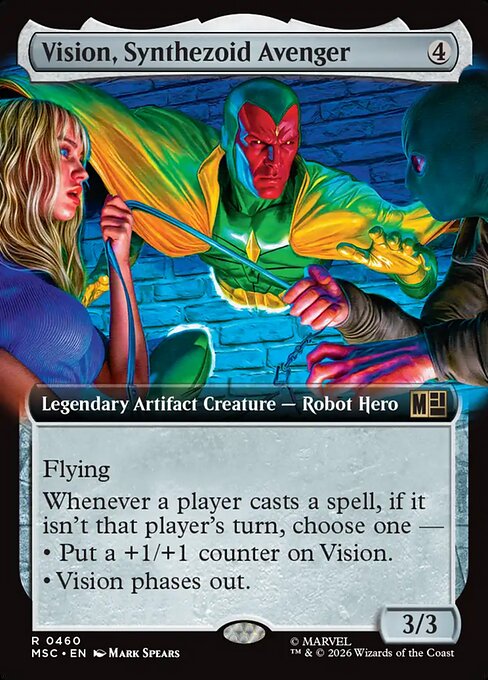 Vision, Synthezoid Avenger (Foil)